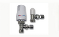 Thermostatic Radiator Valve Angled TRV & Lockshield 15 mm TRV SET - VCC Home